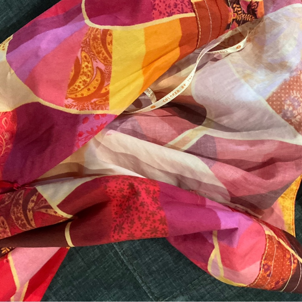 Farm Rio Vibrant Pink One-Shoulder Dress - Picture 4 of 5